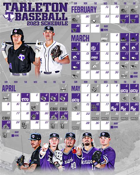 tarleton baseball roster